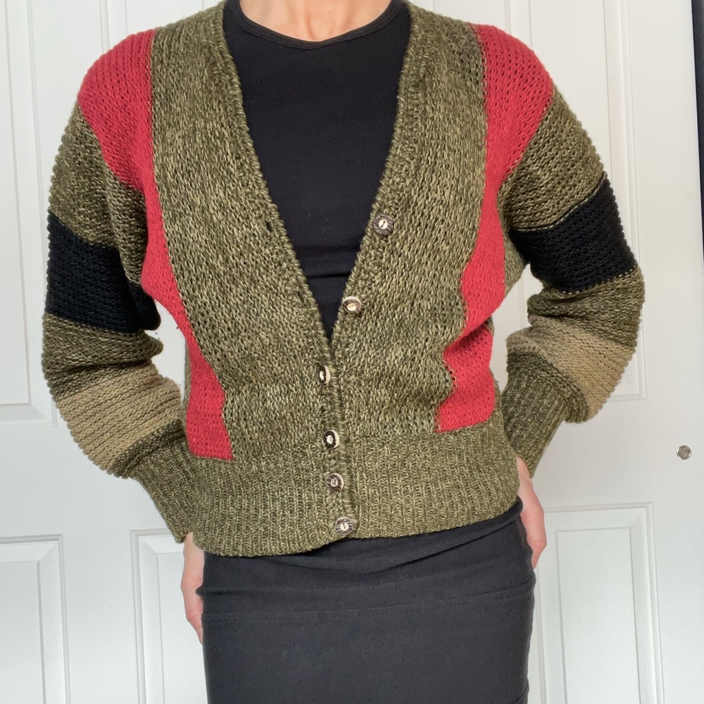 Linen blend cardigan Resi Hammerer
